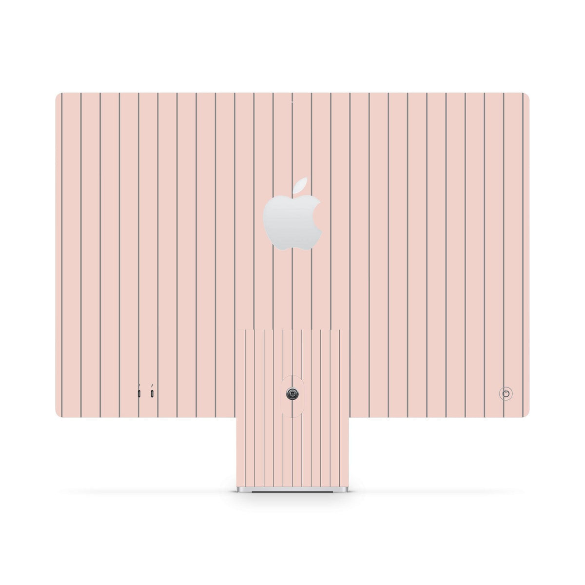 Pink Fine Line iMac Skin