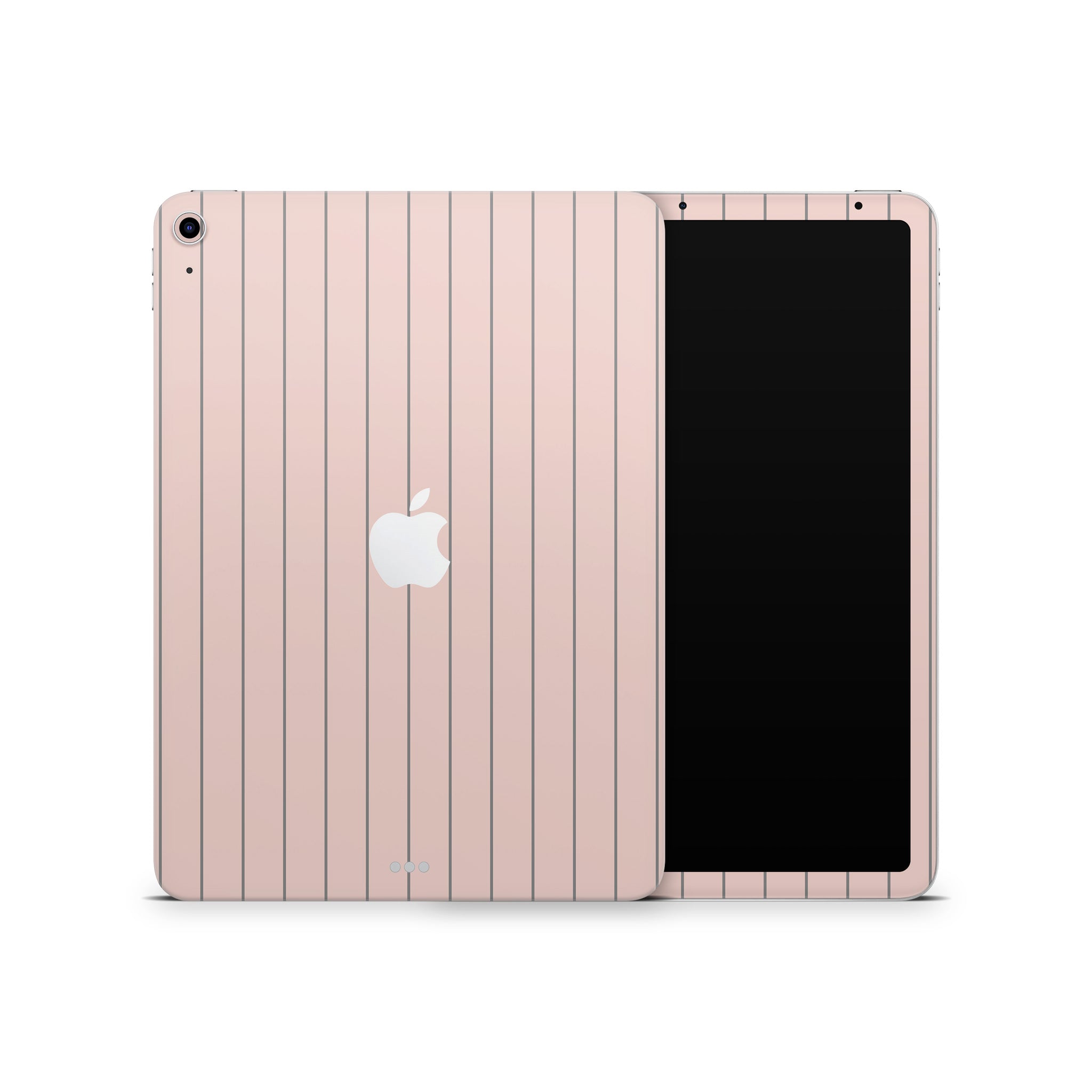 Pink Fine Line iPad Skin + Case