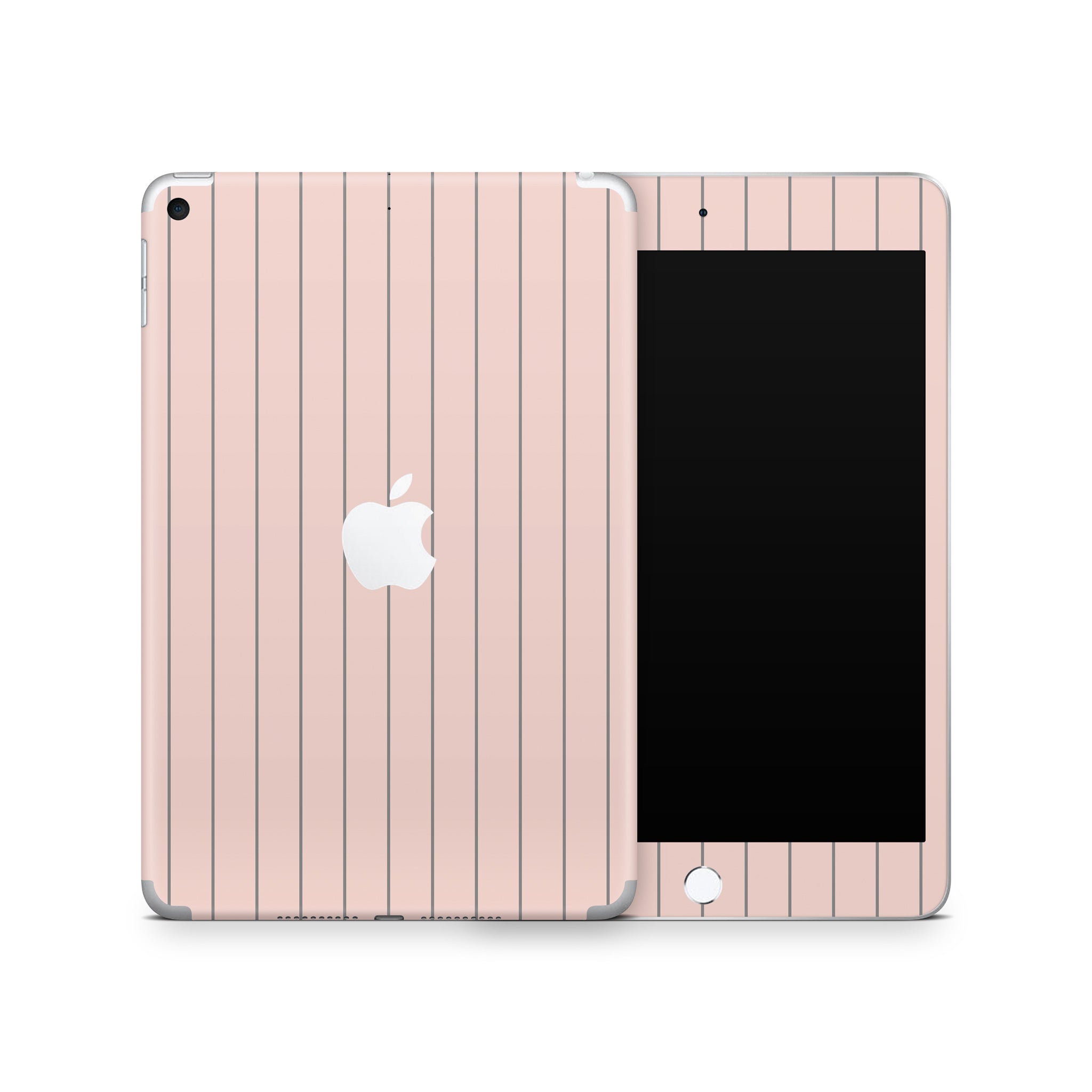Pink Fine Line iPad Skin + Case
