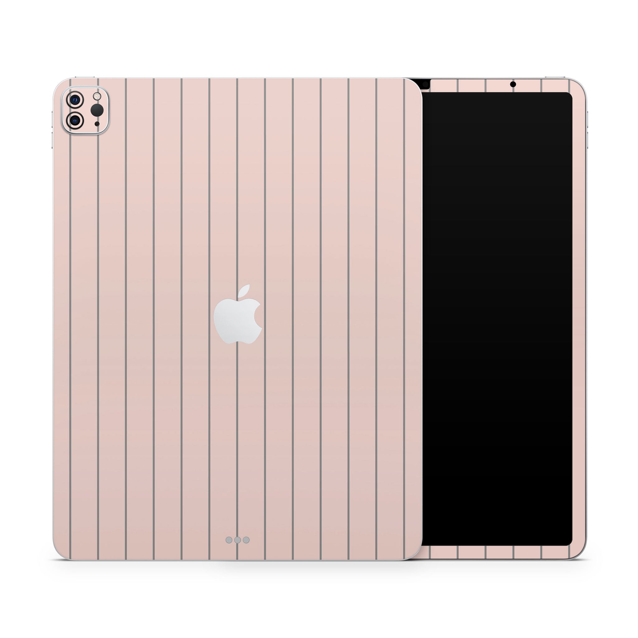 Pink Fine Line iPad Skin + Case