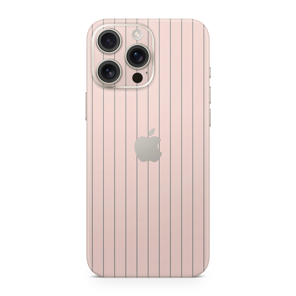 Pink Fine Line iPhone Skin + Case