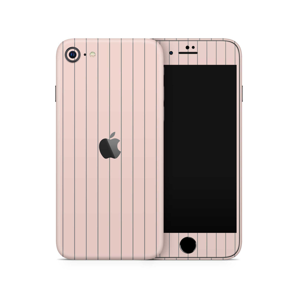 Pink Fine Line iPhone Skin + Case