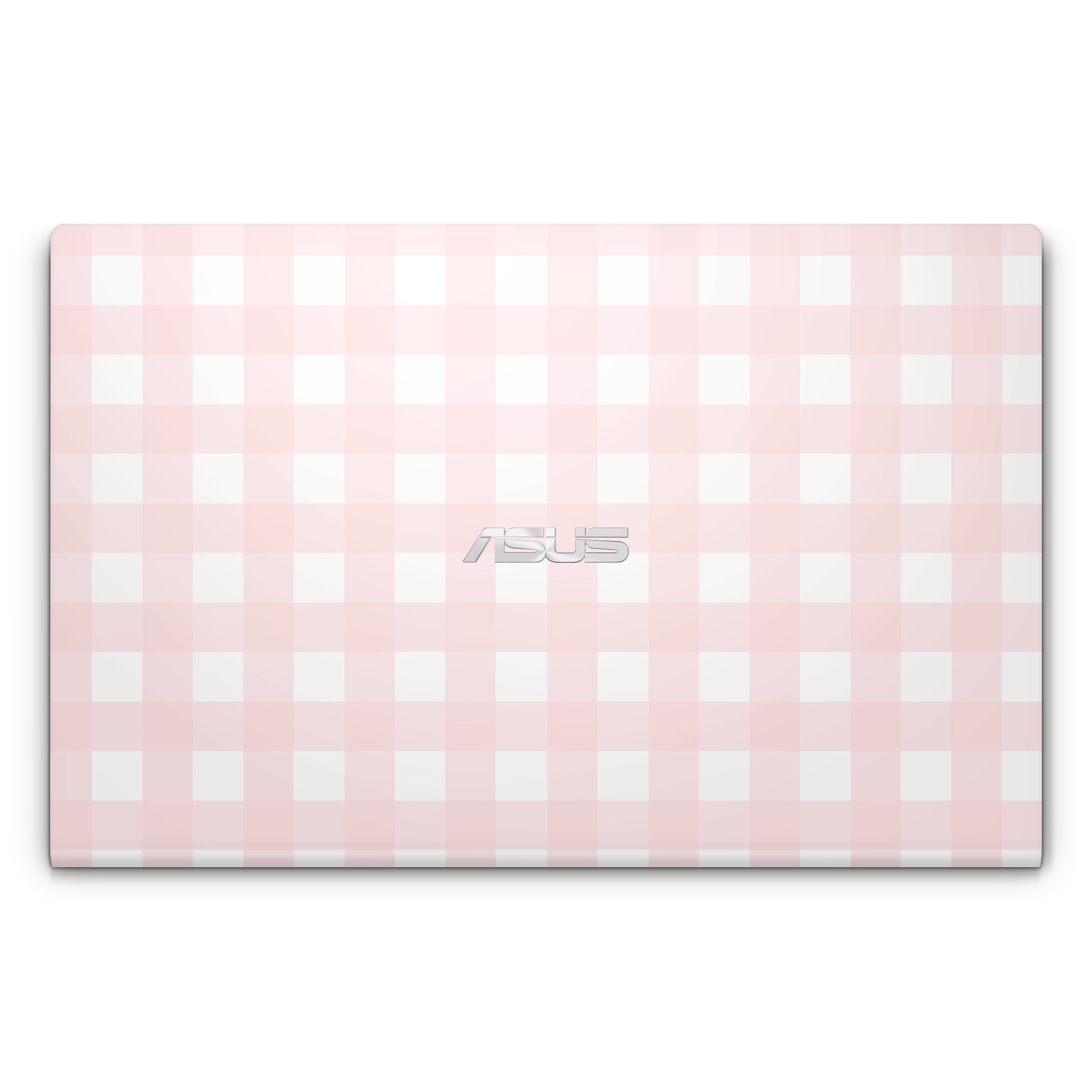 Pink Gingham Asus Skin Top View