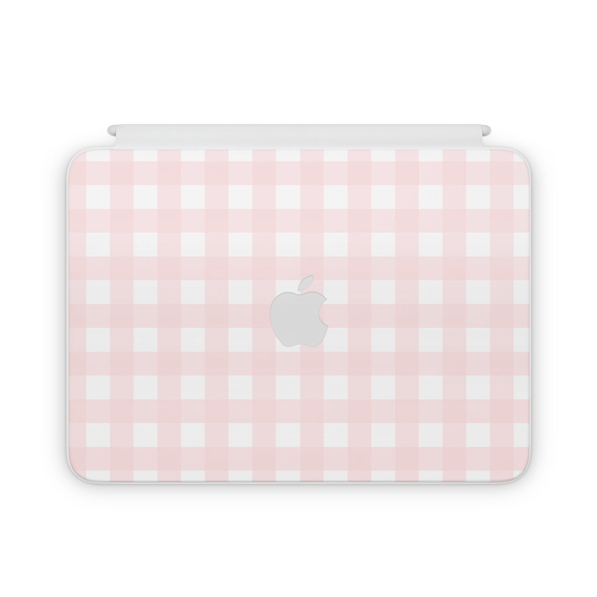 Pink Gingham Magic Keyboard Folio Skin