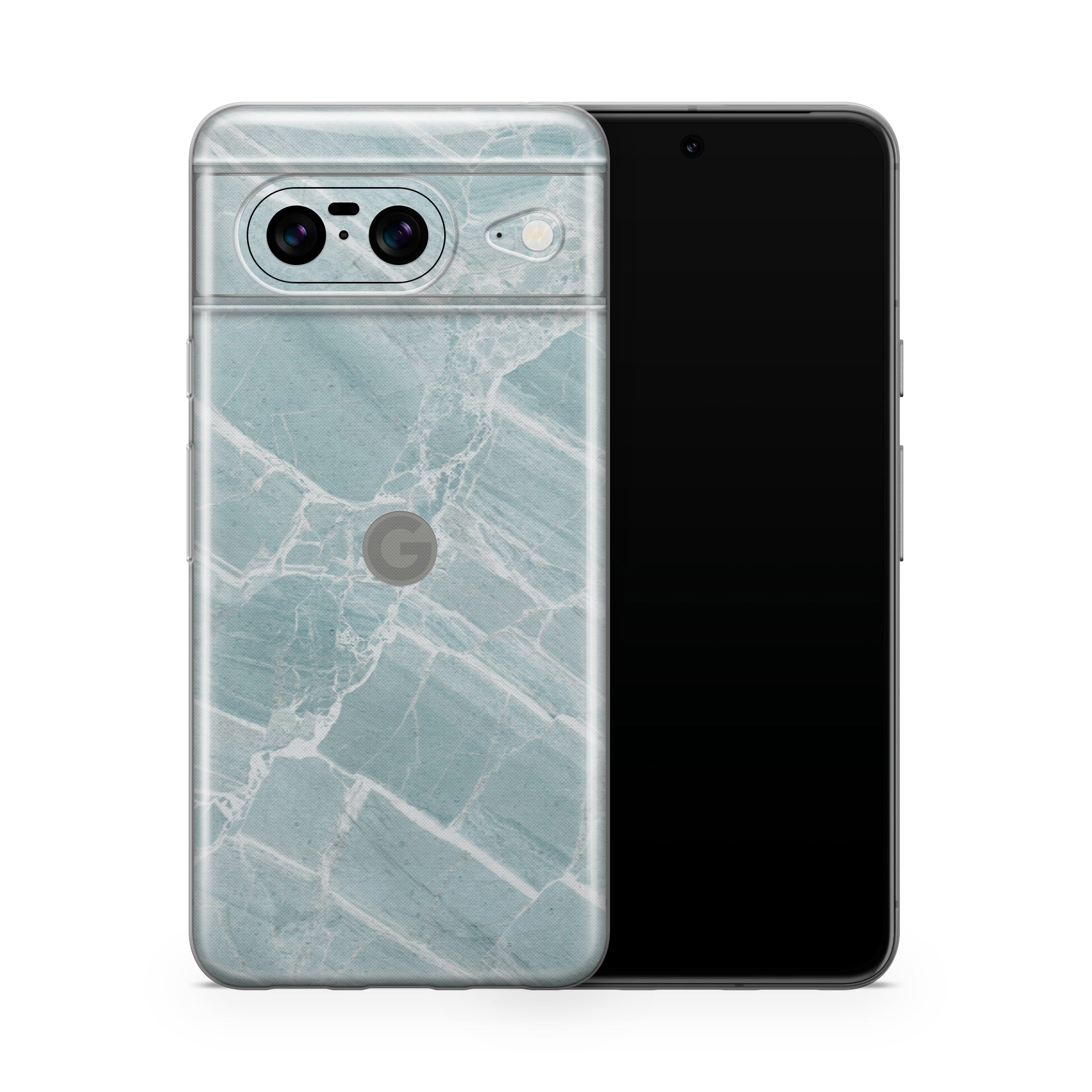 Mint Marble Pixel 8 Case