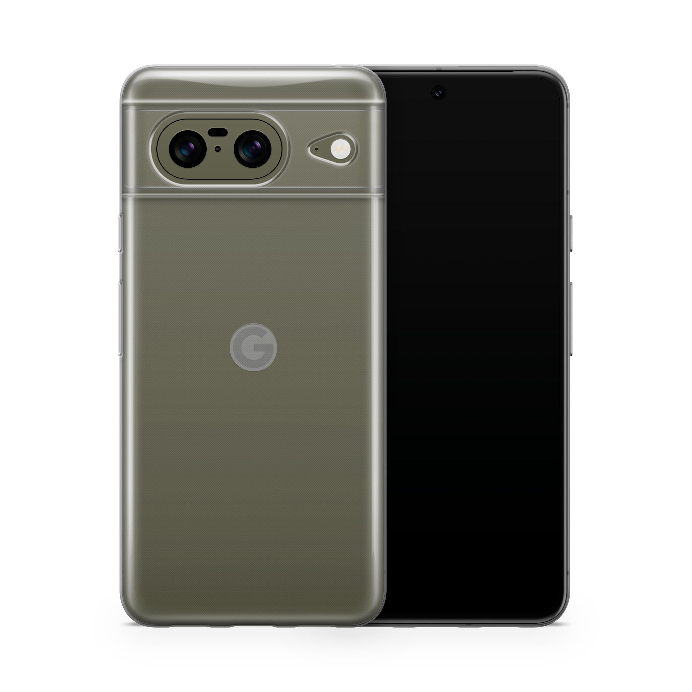 Olive Green Google Pixel Skin + Case