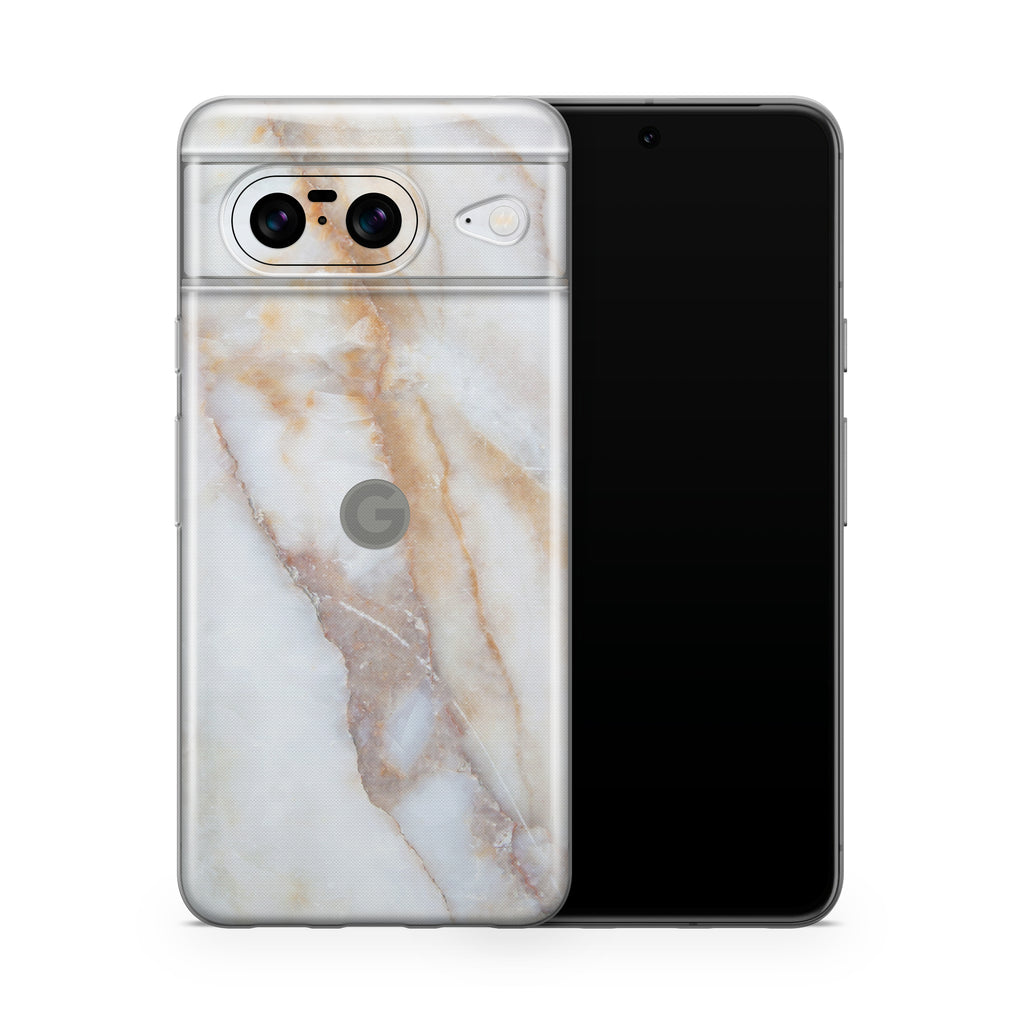 Vanilla Marble Pixel 8 Case