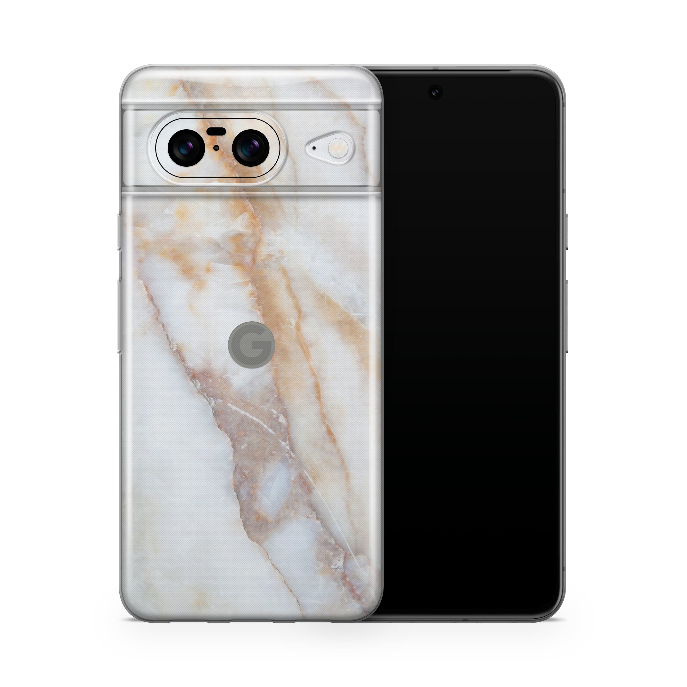 Vanilla Marble Pixel 8 Case