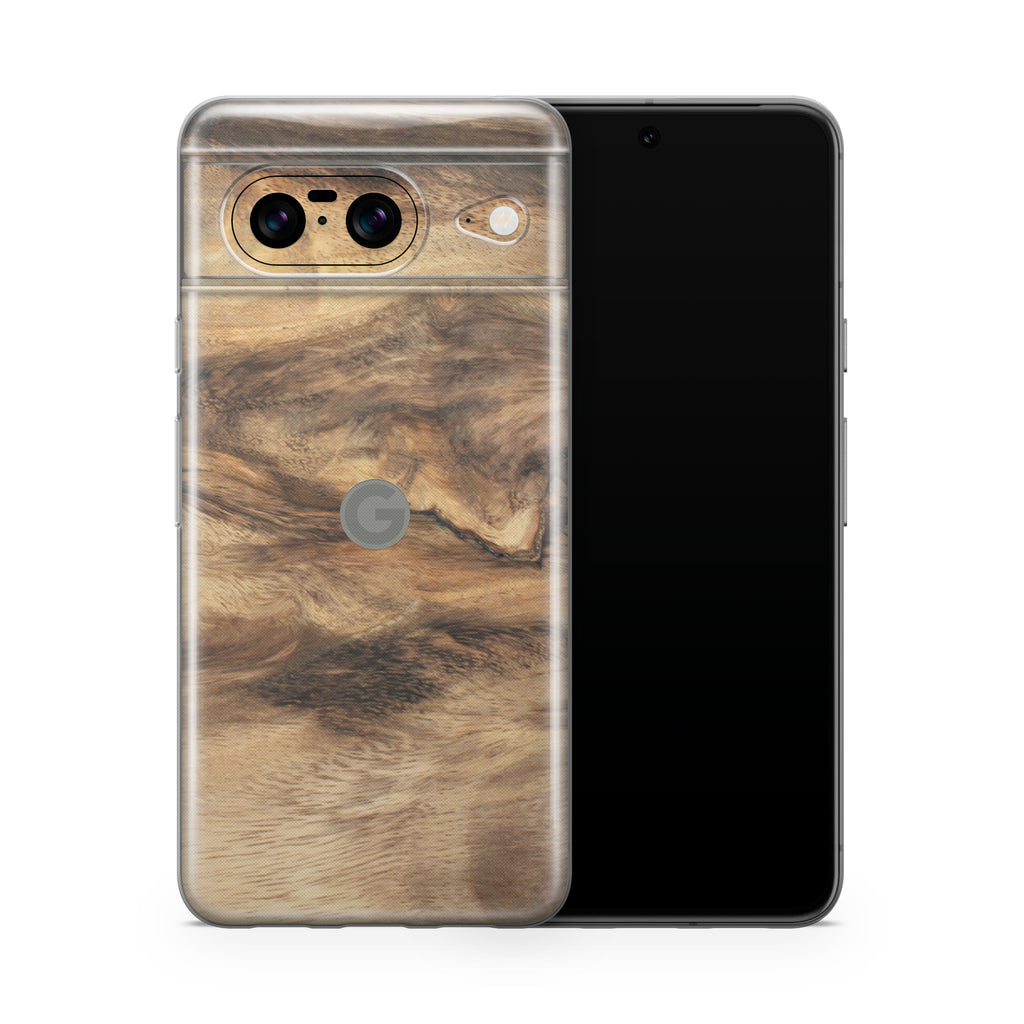 Wood Pixel 8 Case
