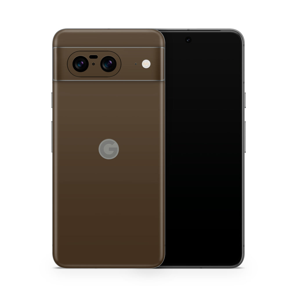 Chocolate Brown Pixel 8 Skin