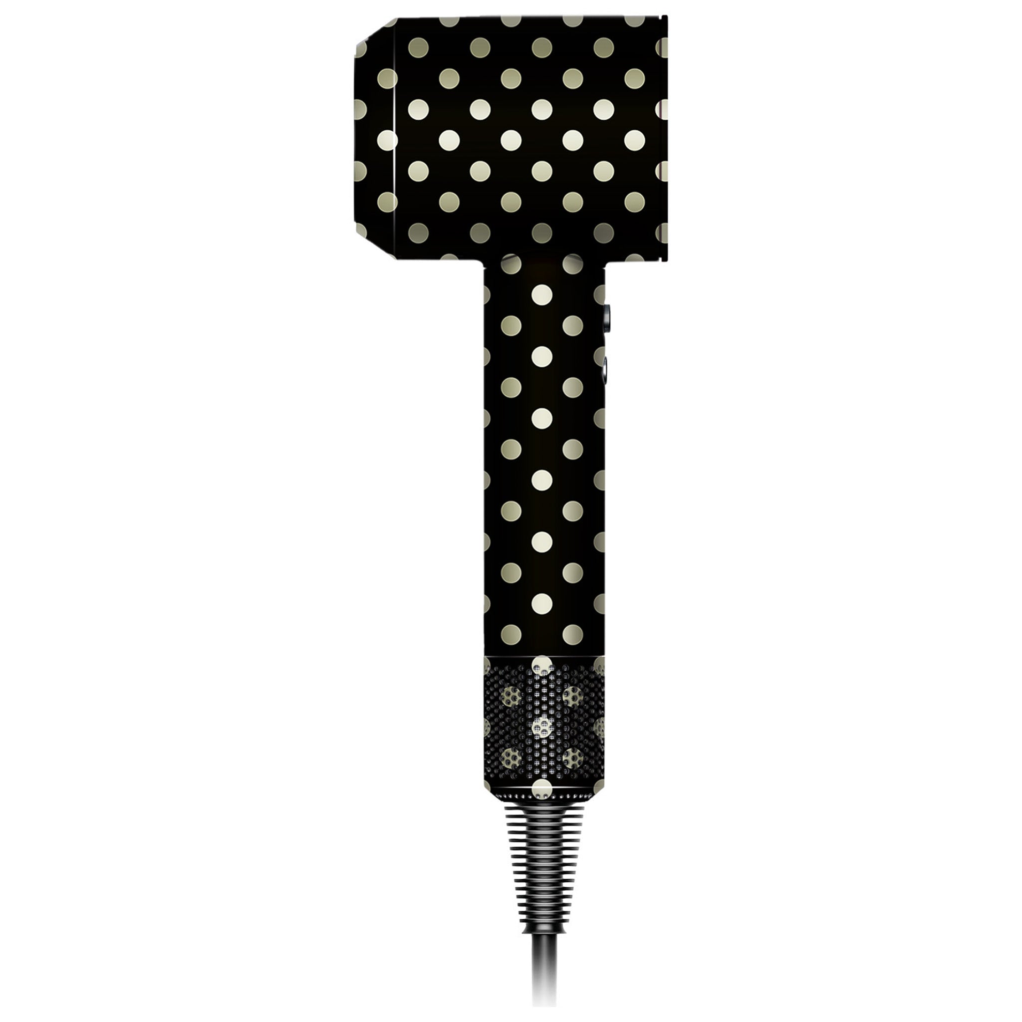 Polka Dot Dyson Hair Dryer Skin