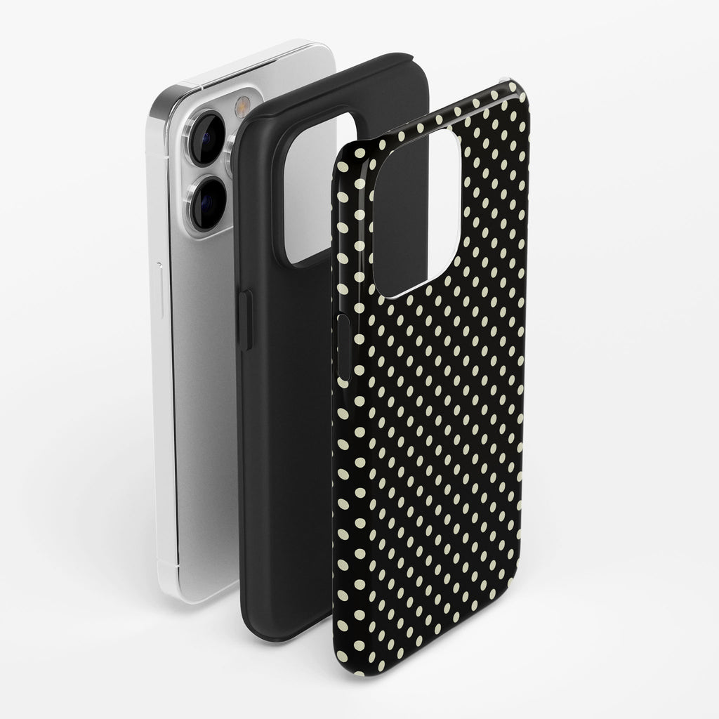 Polka Dot Impact iPhone Case