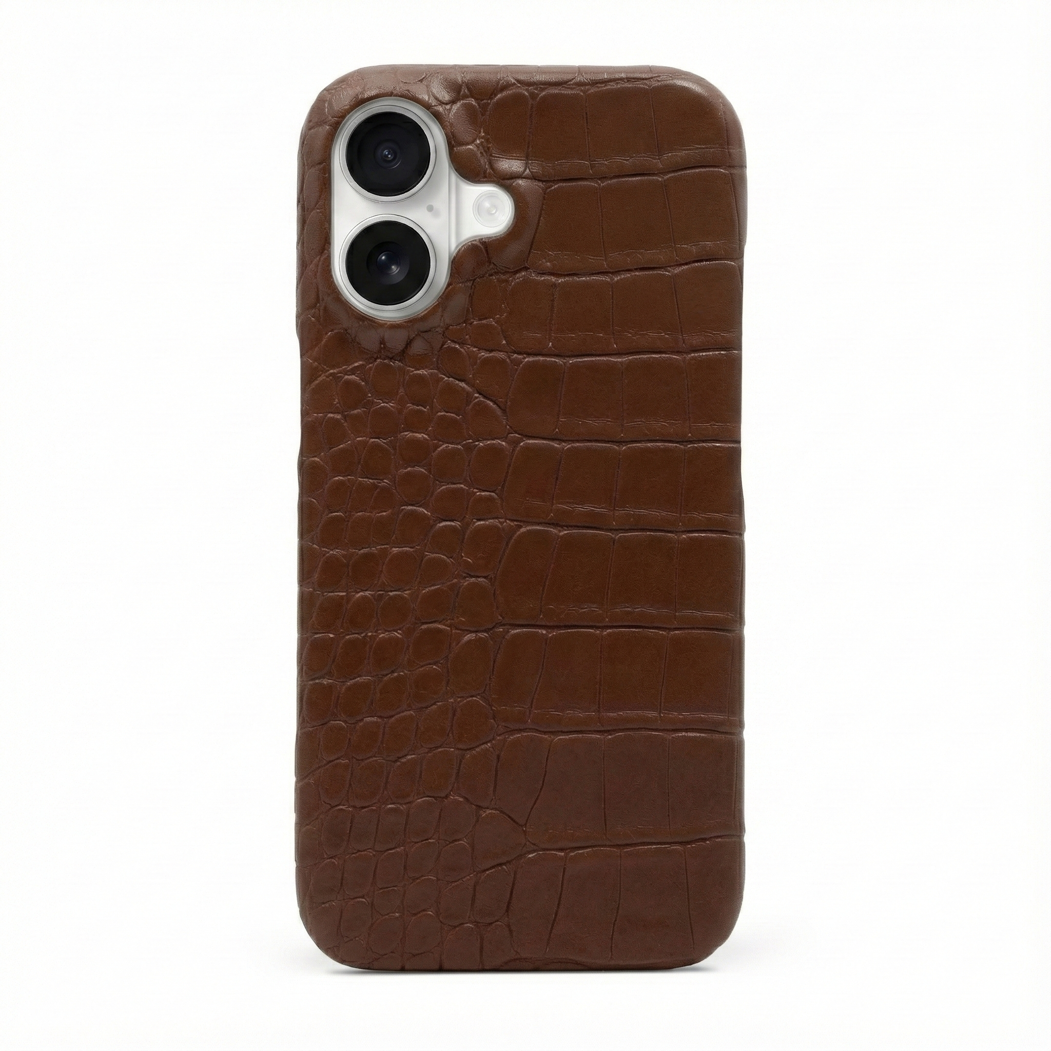 Brown Crocodile iPhone Case