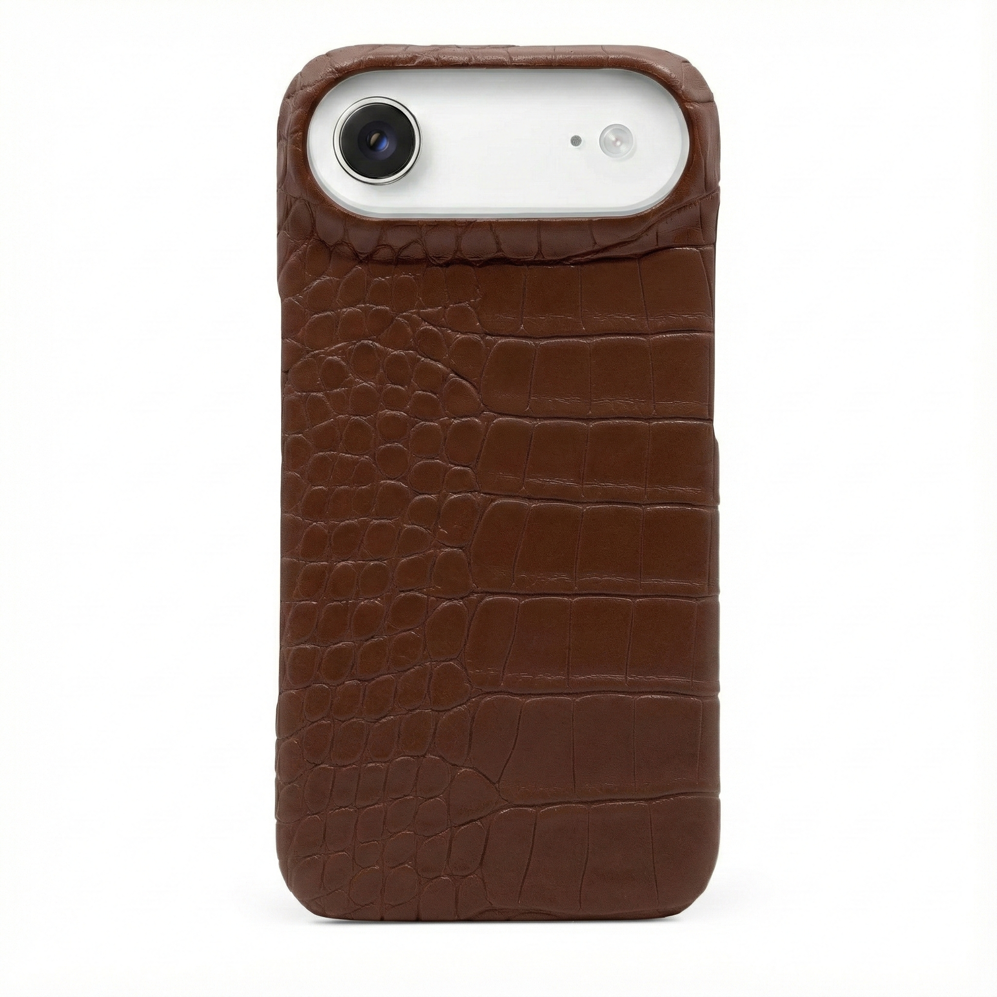 Brown Crocodile iPhone Case