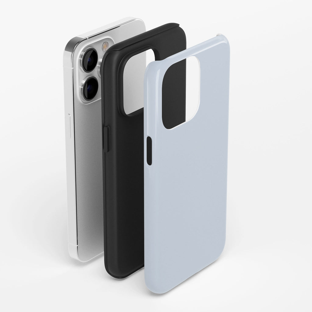 Soft Blue Impact iPhone Case