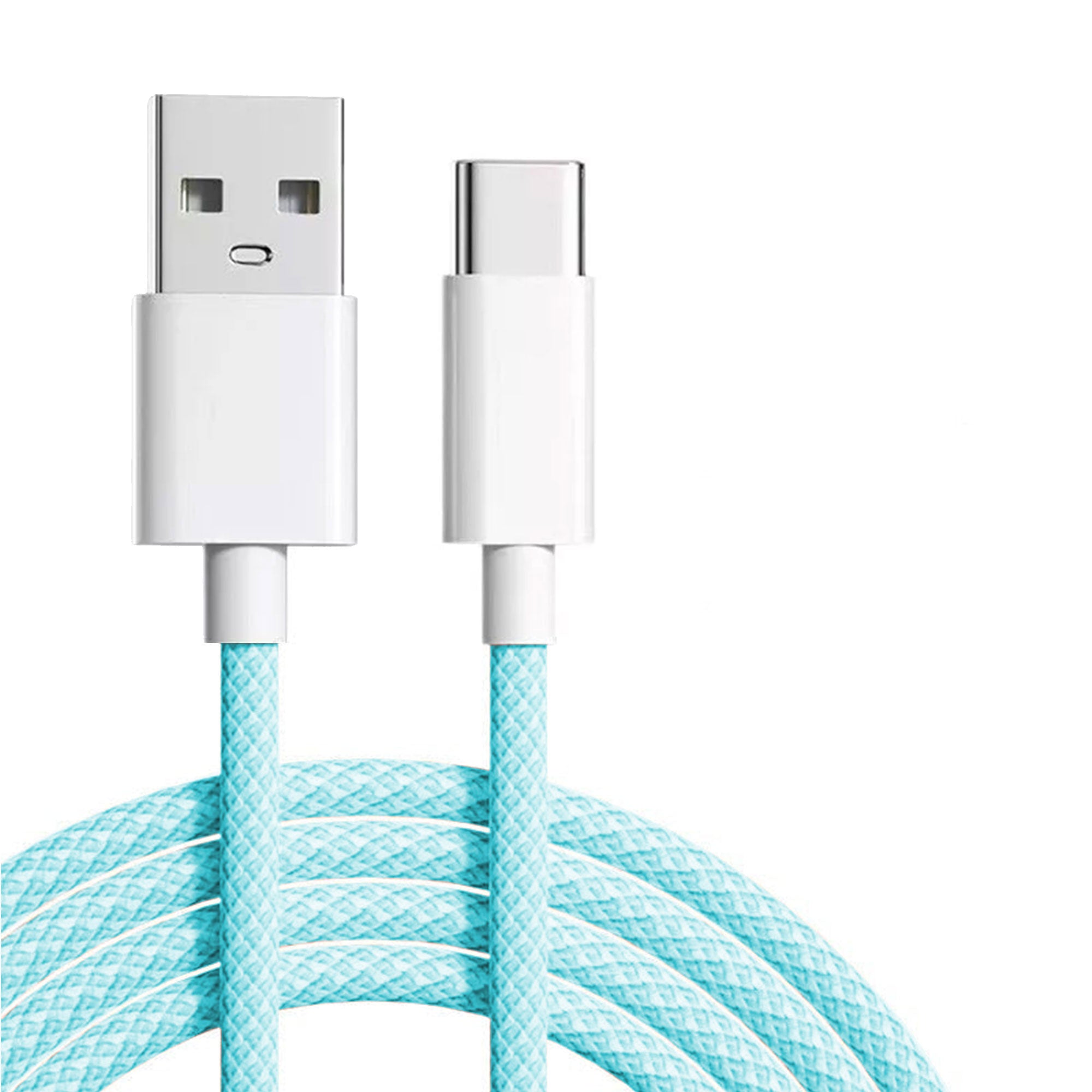 teal usb-c to usb-a cable