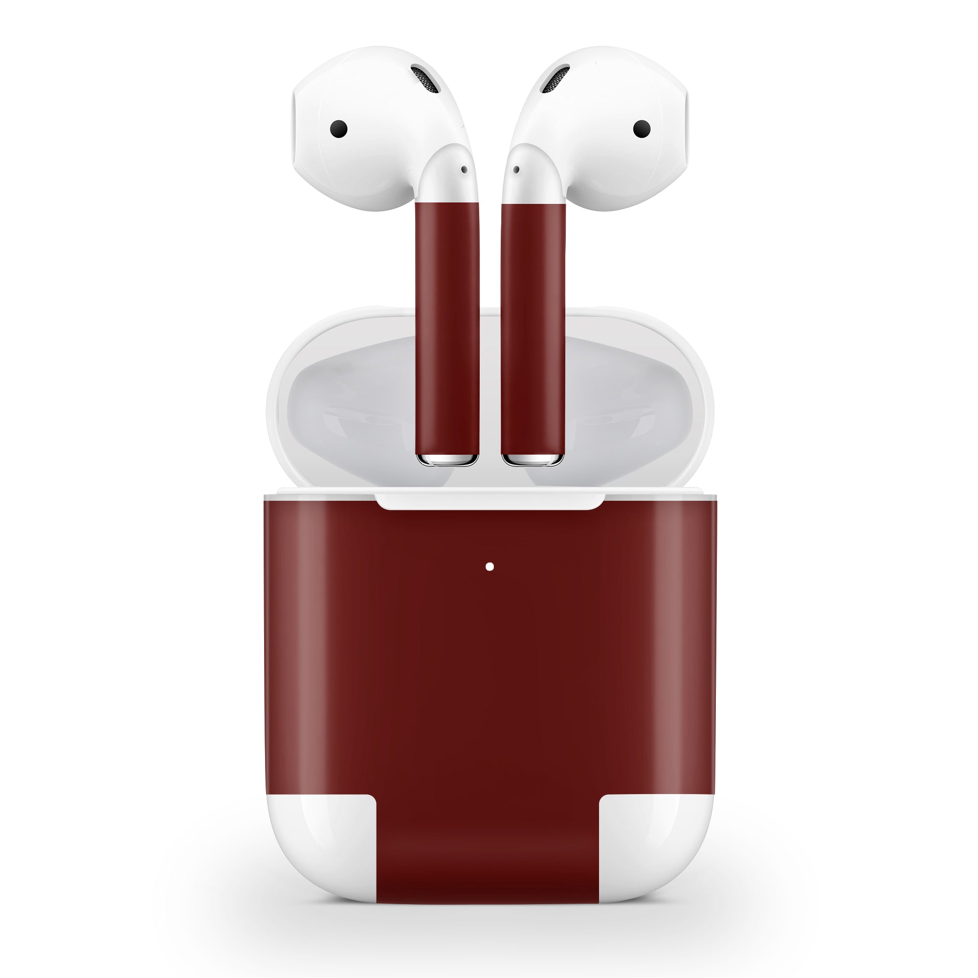 Deep Red AirPods Skin
