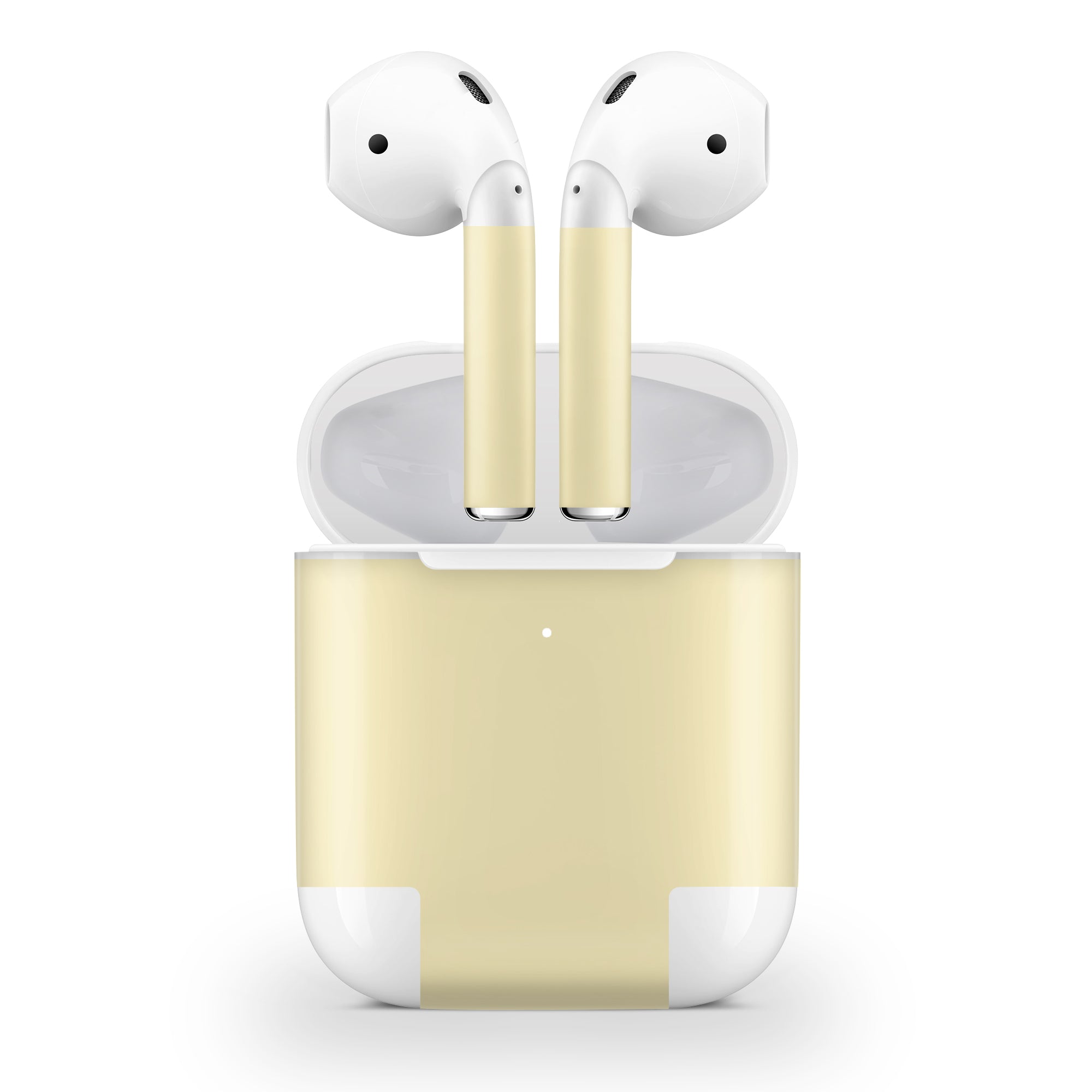 Soft Yellow AirPods Skin