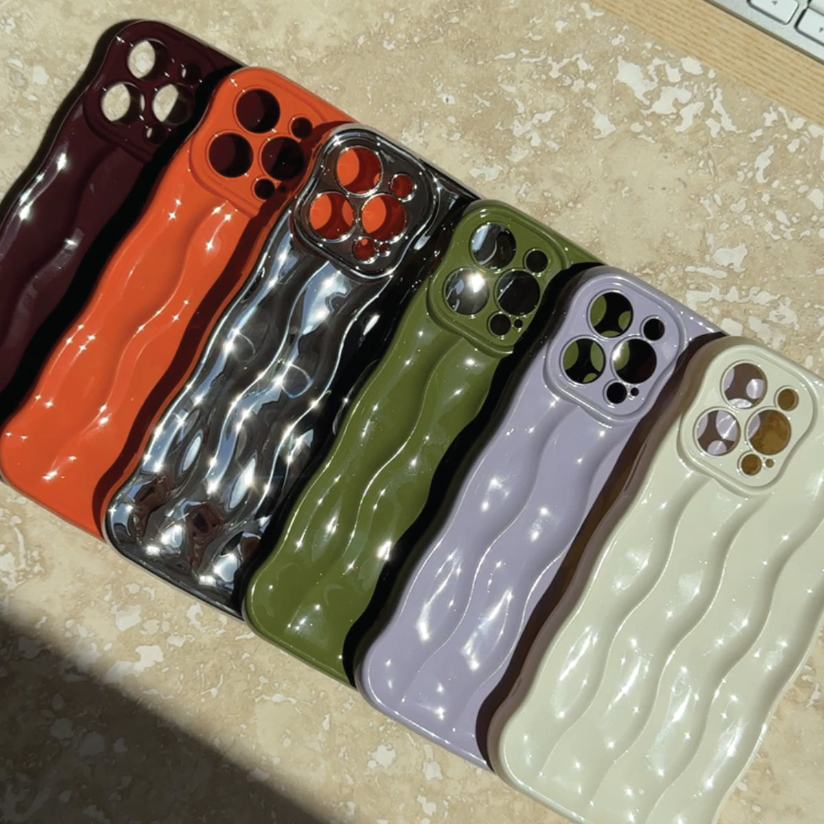 Wavy iPhone Cases