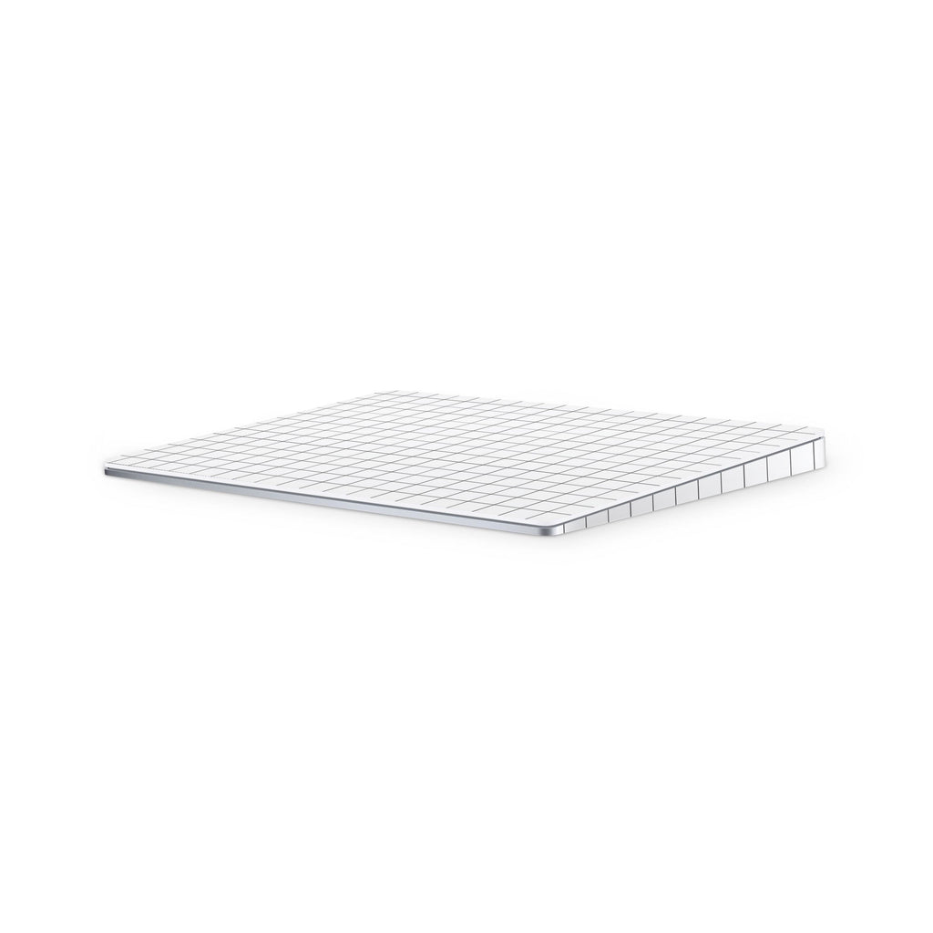 white grid magic trackpad