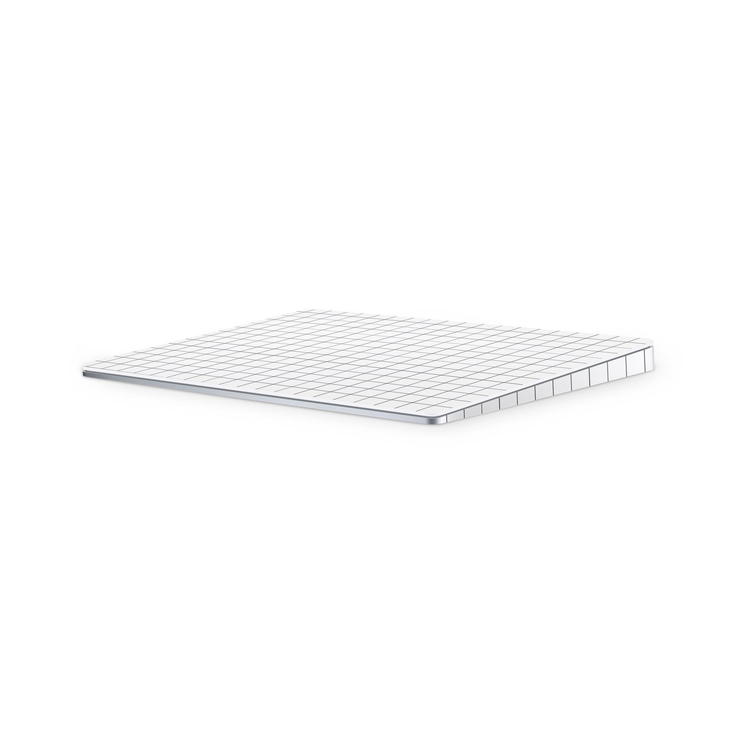 white grid magic trackpad