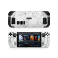 White Marble Steam Deck Skin