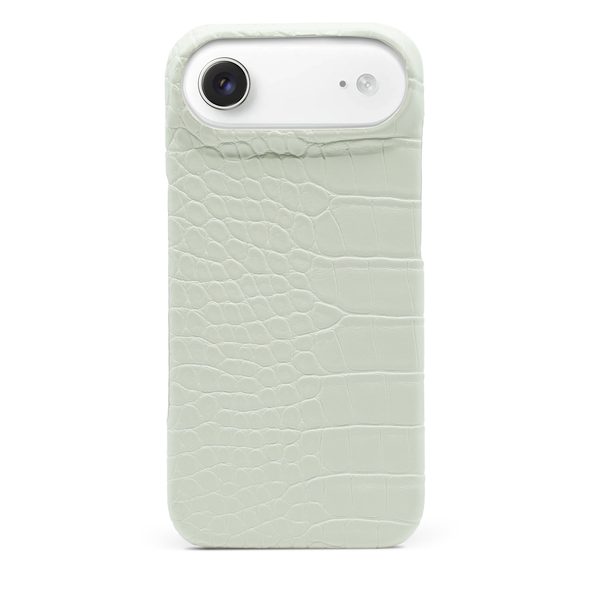 White Crocodile iPhone Case