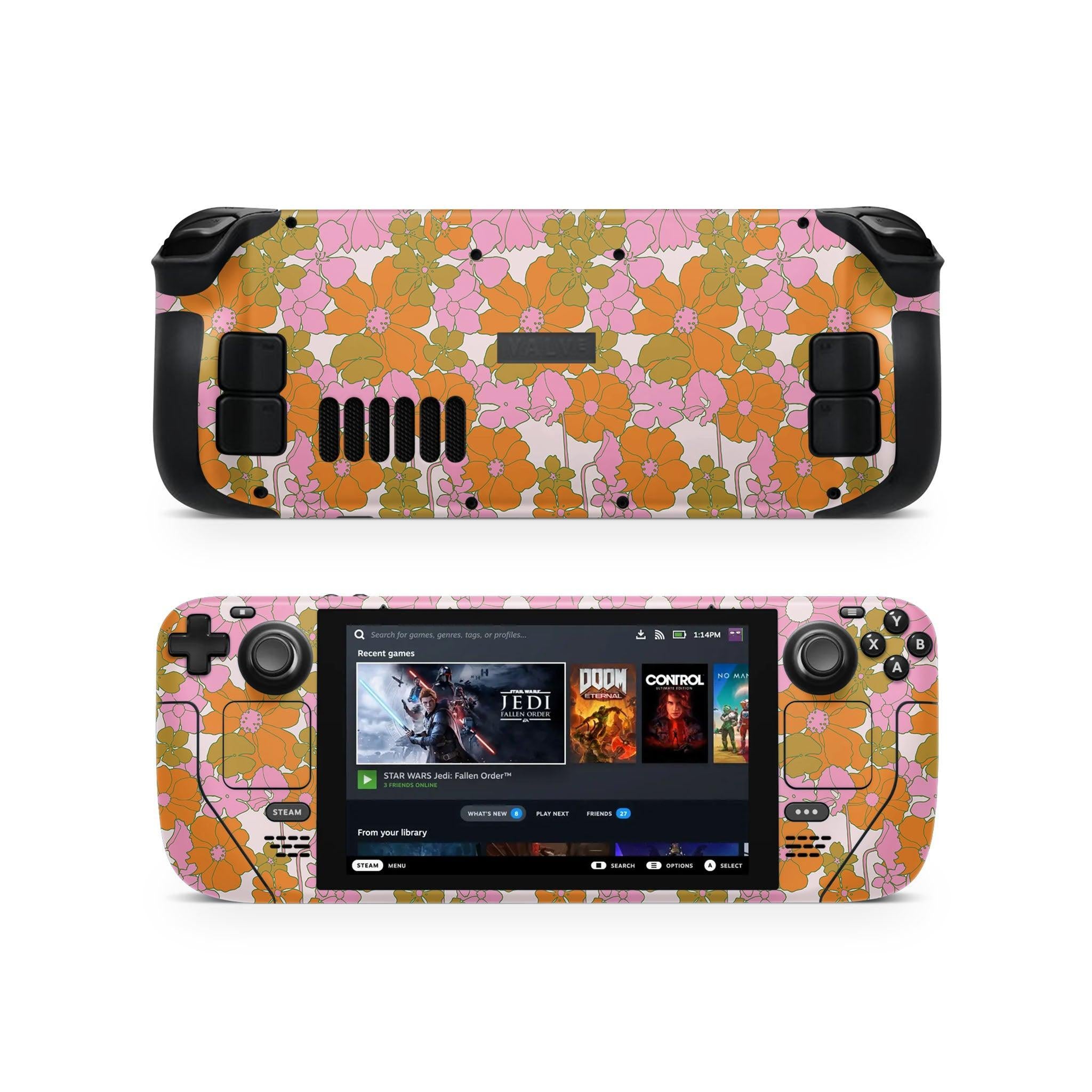 Wildflower Steam Deck Skin