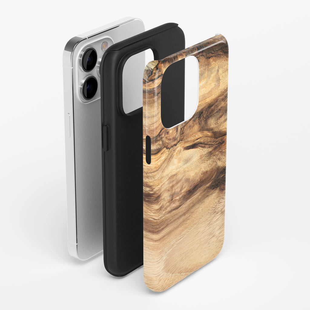 Wood Impact iPhone Case