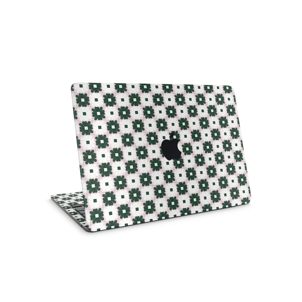 daisy quilt macbook skin - full coverage