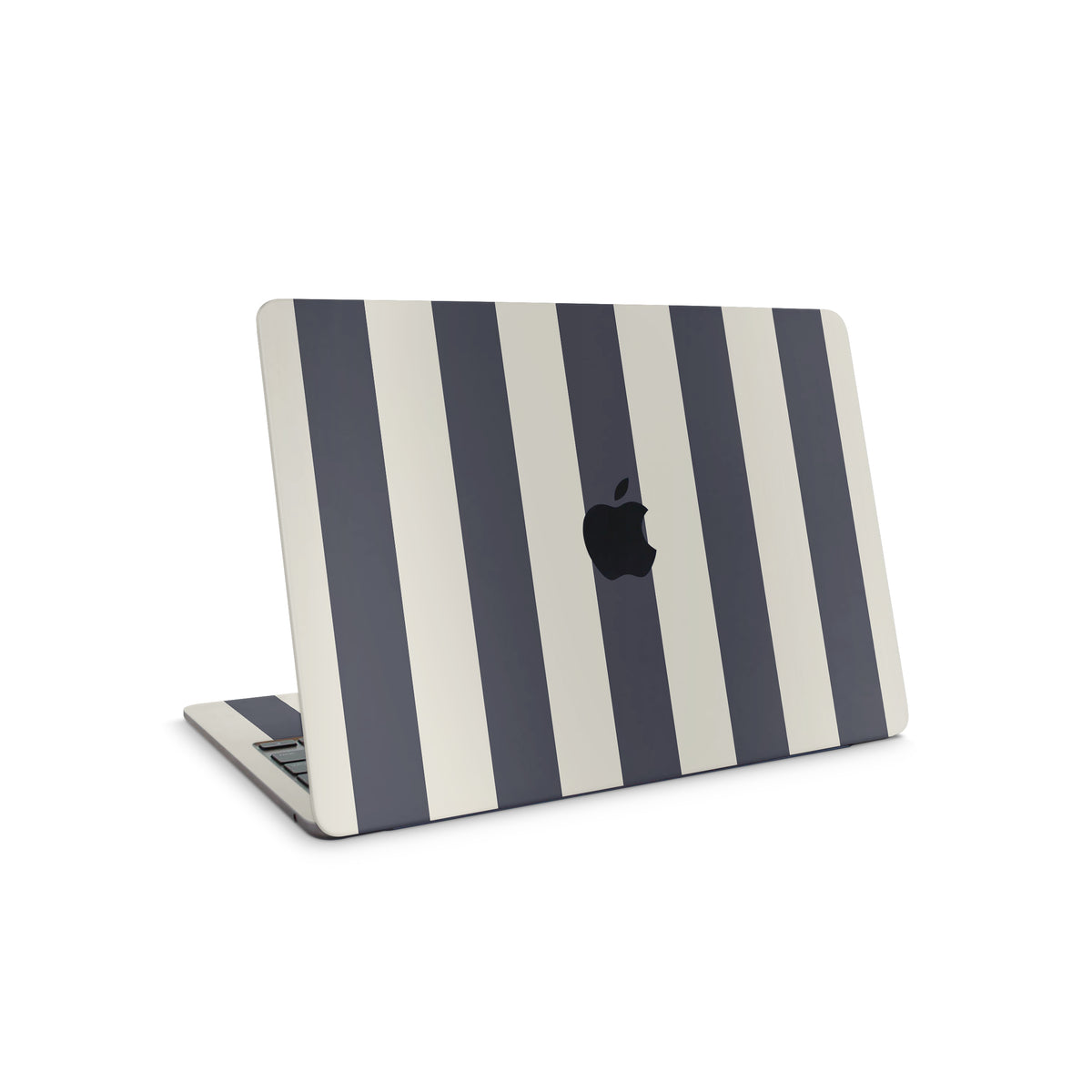 navy stripe macbook skin - full coverage