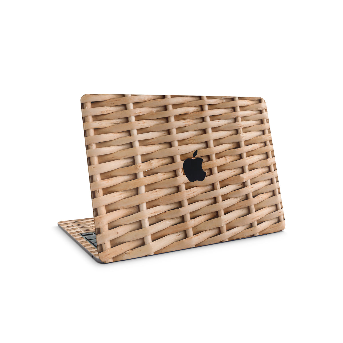wicker macbook skin - full coverage
