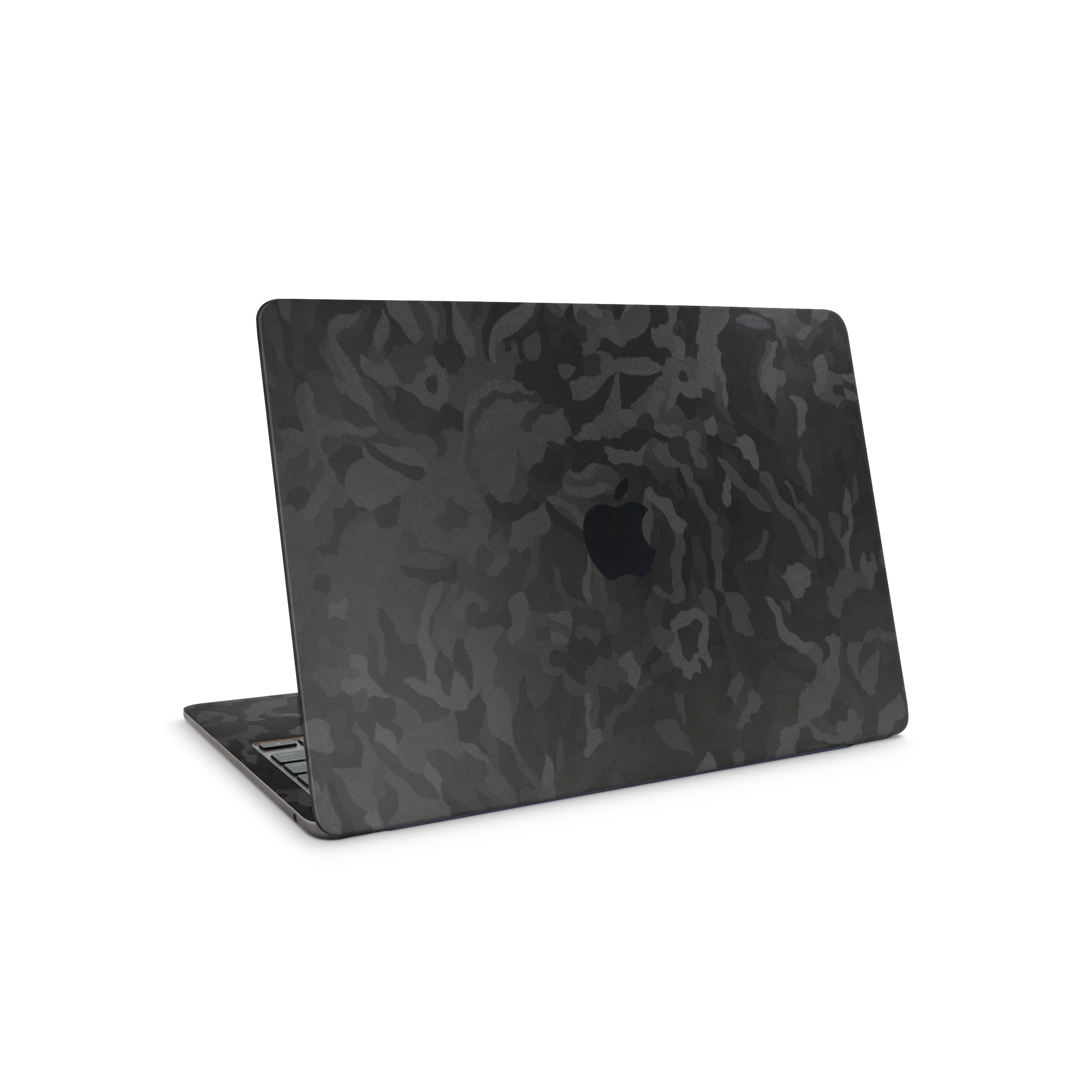 black camo macbook skin - full coverage