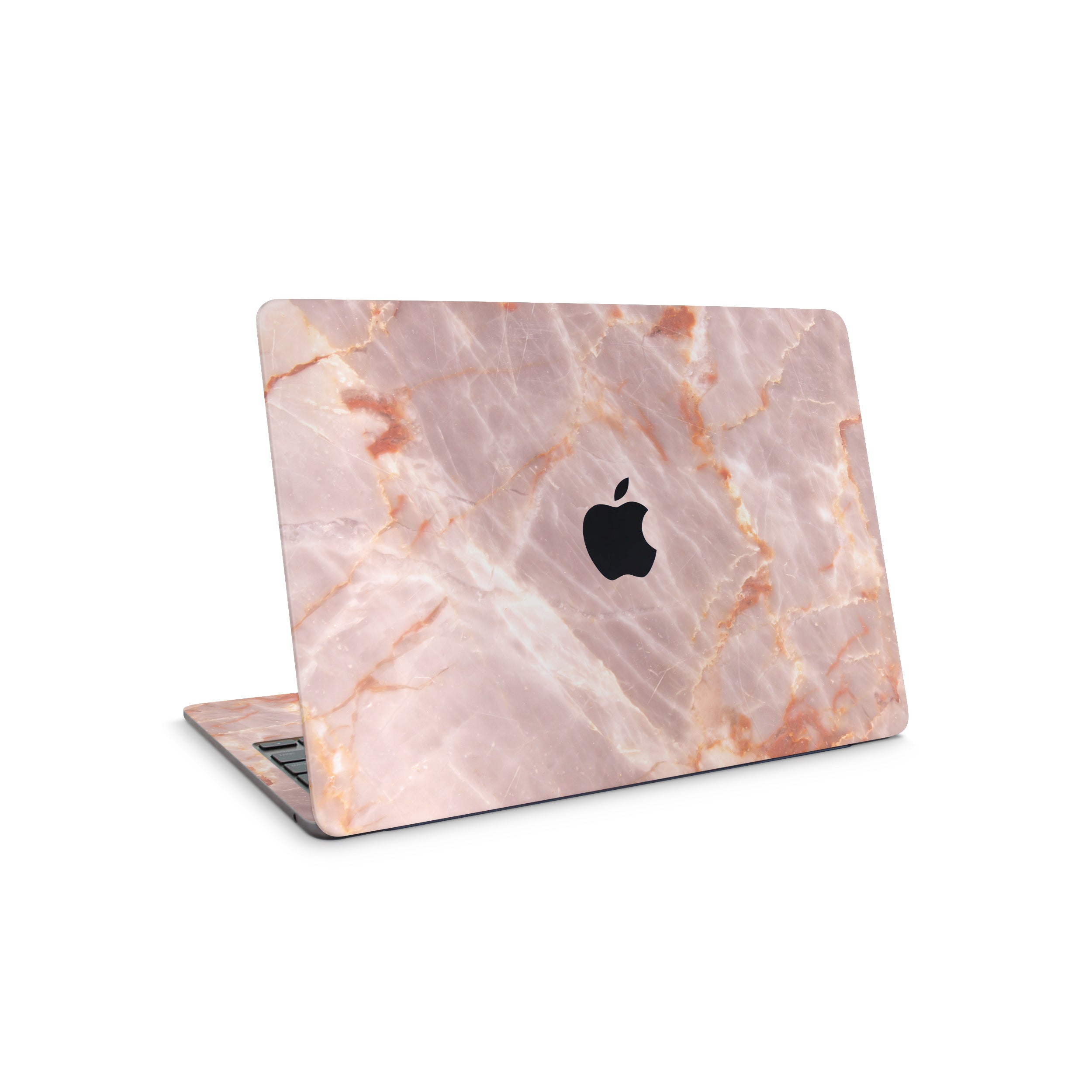 blush marble macbook skin - full coverage