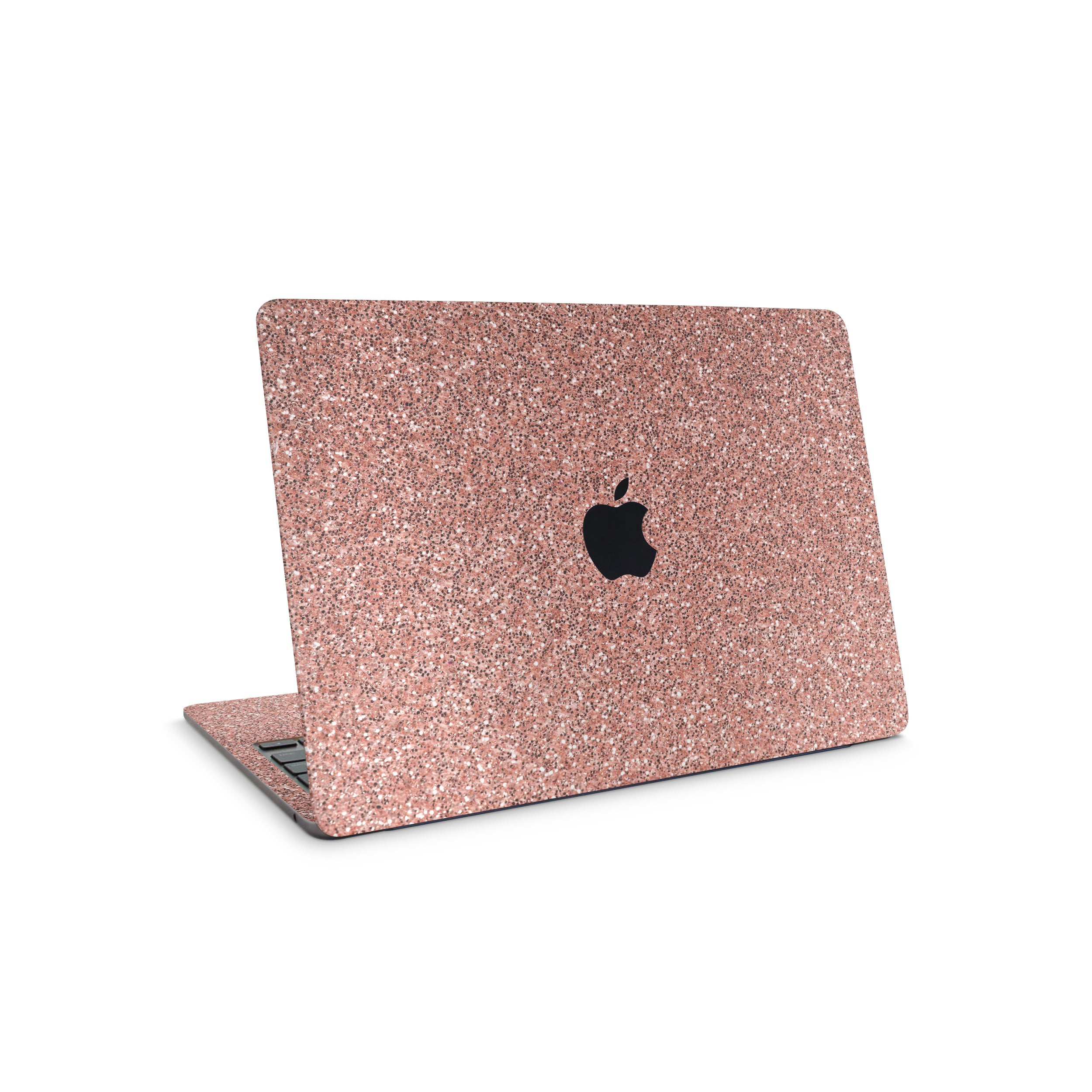 rosé glitter macbook skin - full coverage
