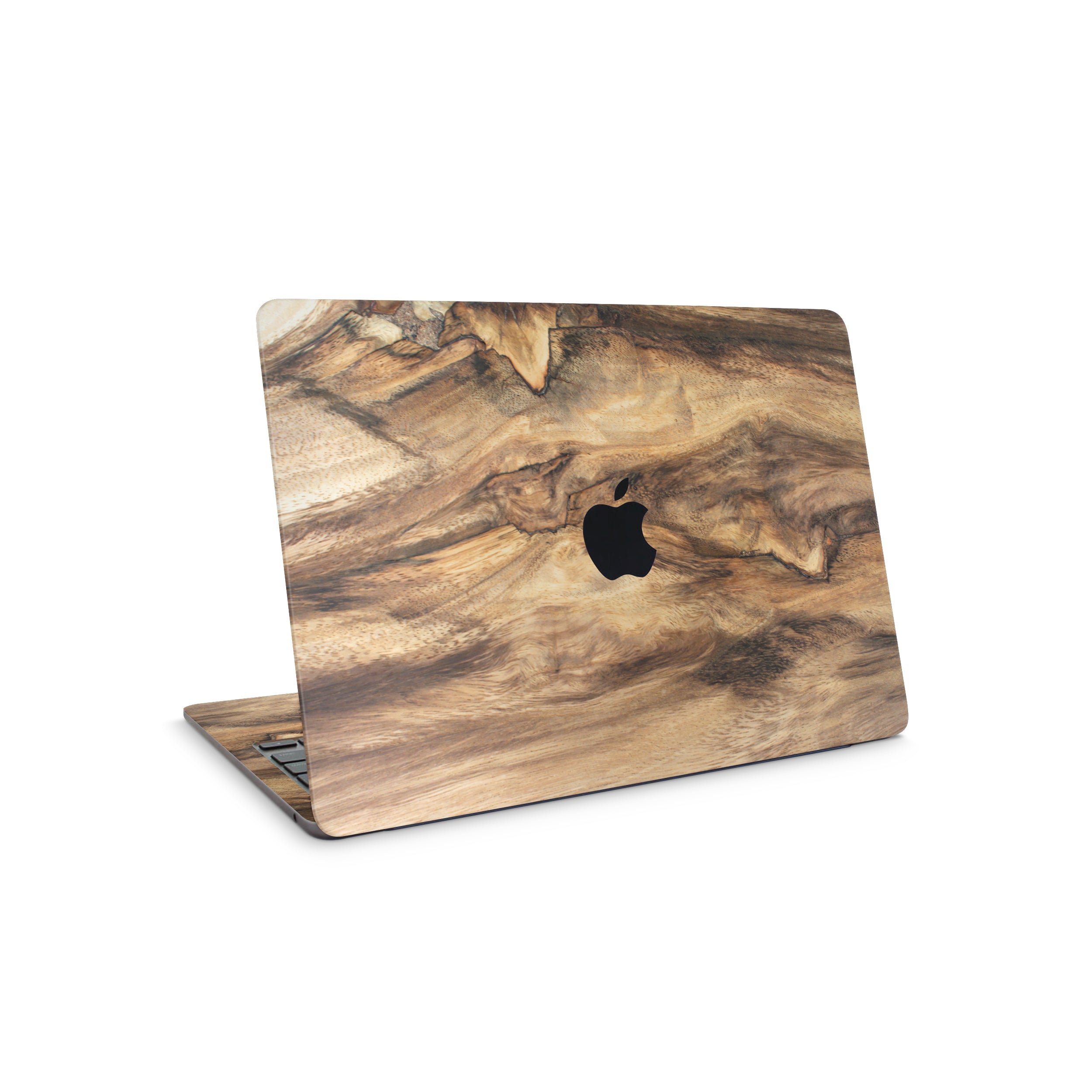 wood macbook skin - full coverage