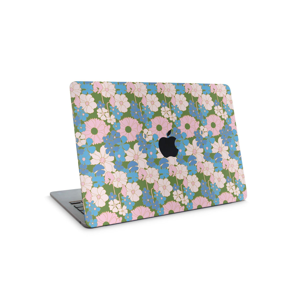 bluebell macbook skin- top coverage