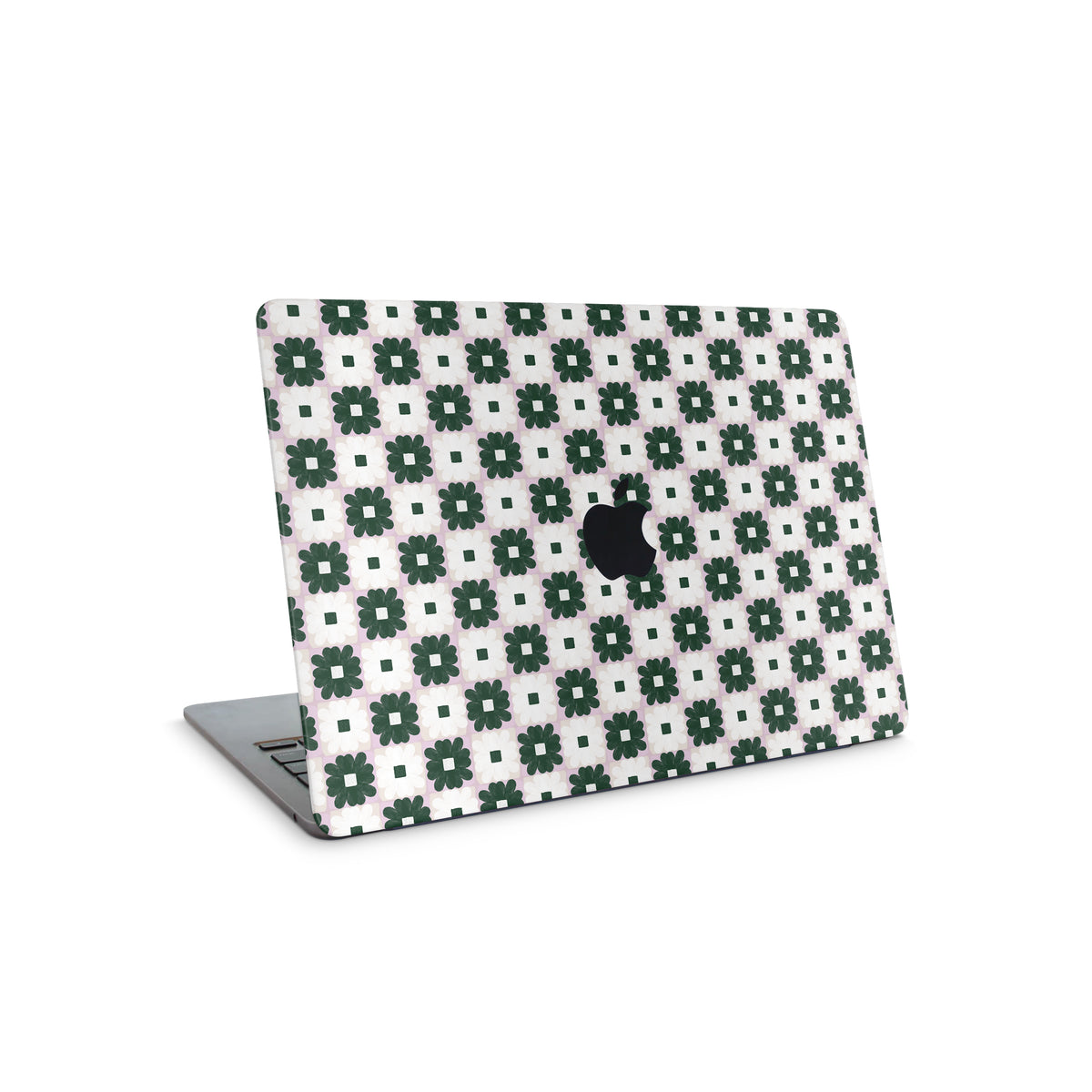 daisy quilt macbook skin - top coverage