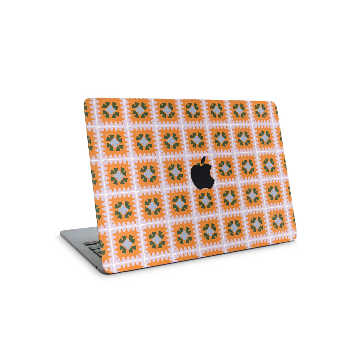 granny square macbook skin - top coverage