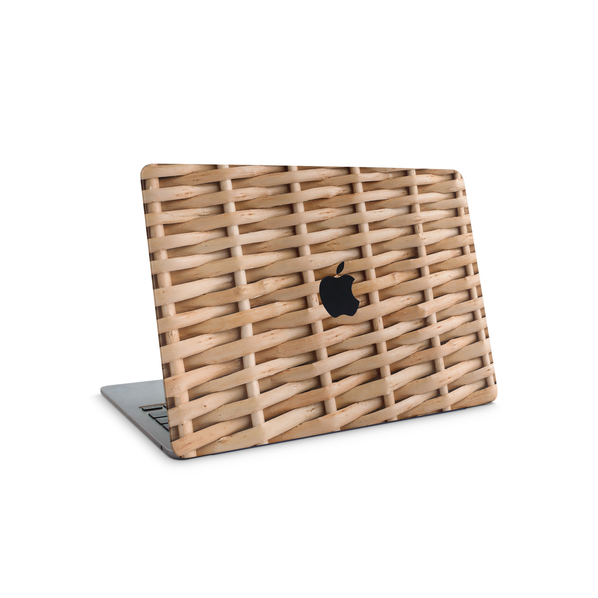 wicker macbook skin - top coverage
