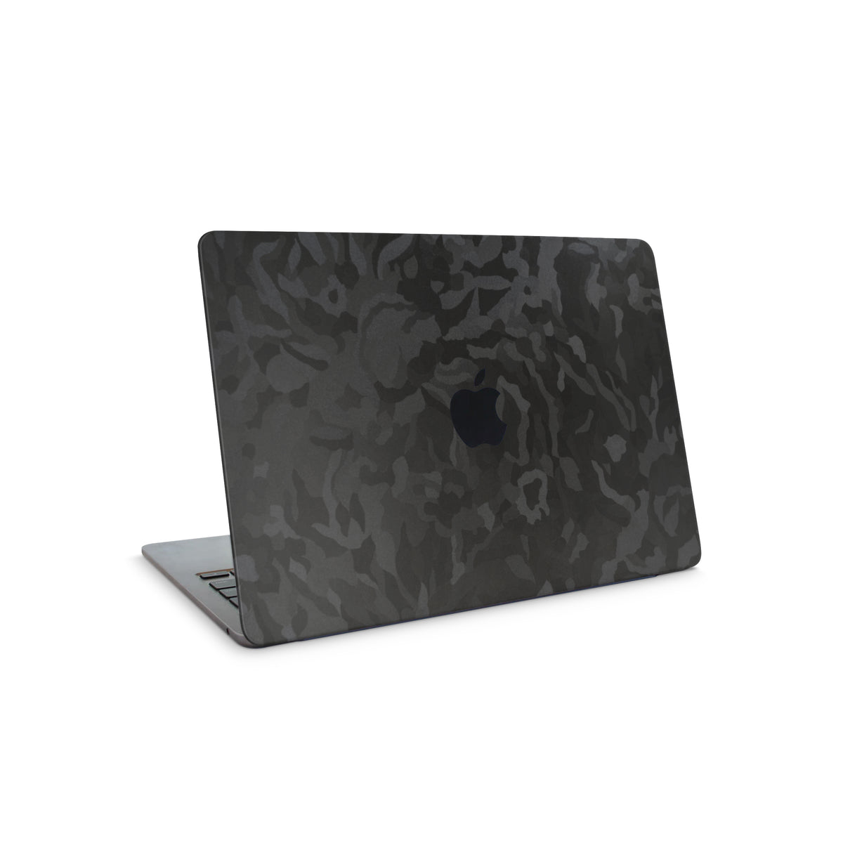 black camo macbook skin - top coverage
