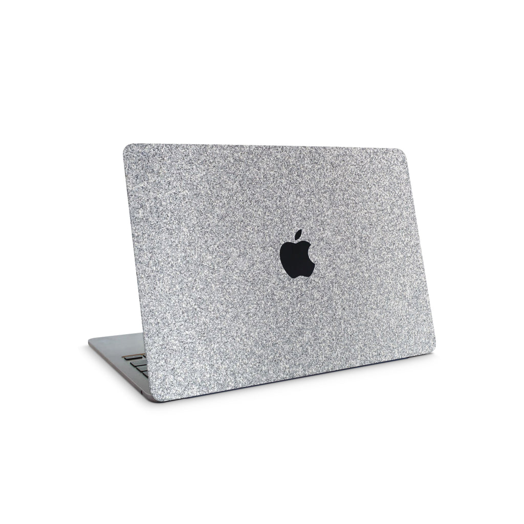 blanc glitter macbook skin - top coverage