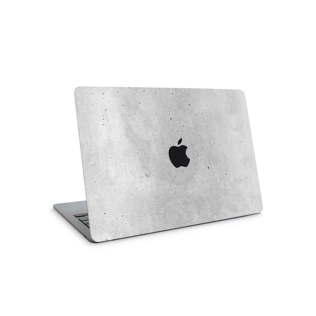 concrete macbook skin - top cvoerage