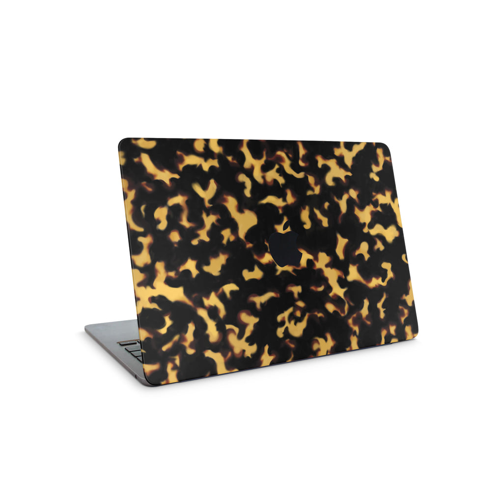 tortoise shell macbook skin - top coverage