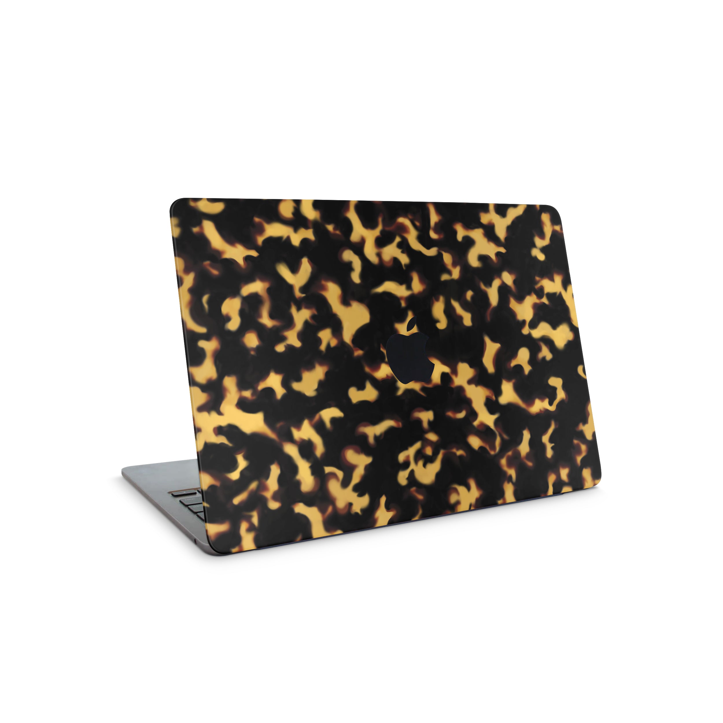 tortoise shell macbook skin - top coverage