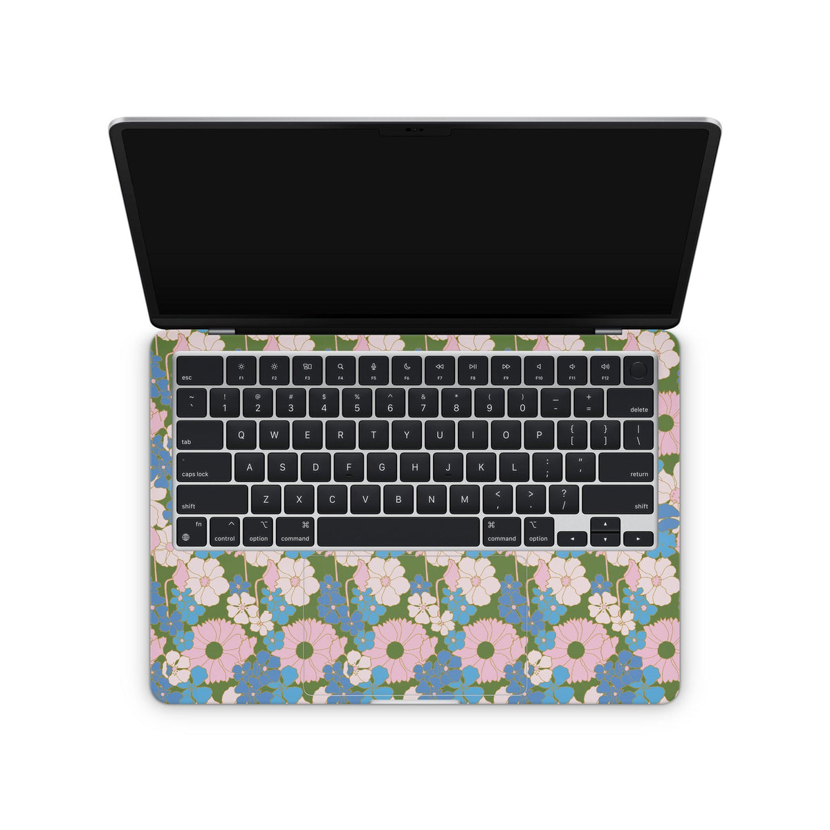 bluebell macbook skin- interior coverage