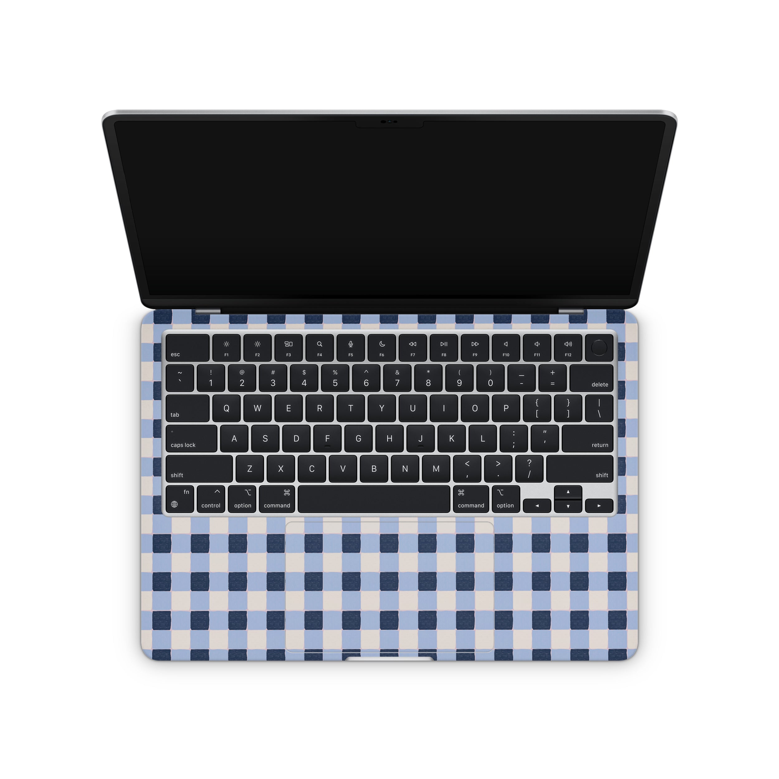 country quilt macbook skin - interior coverage