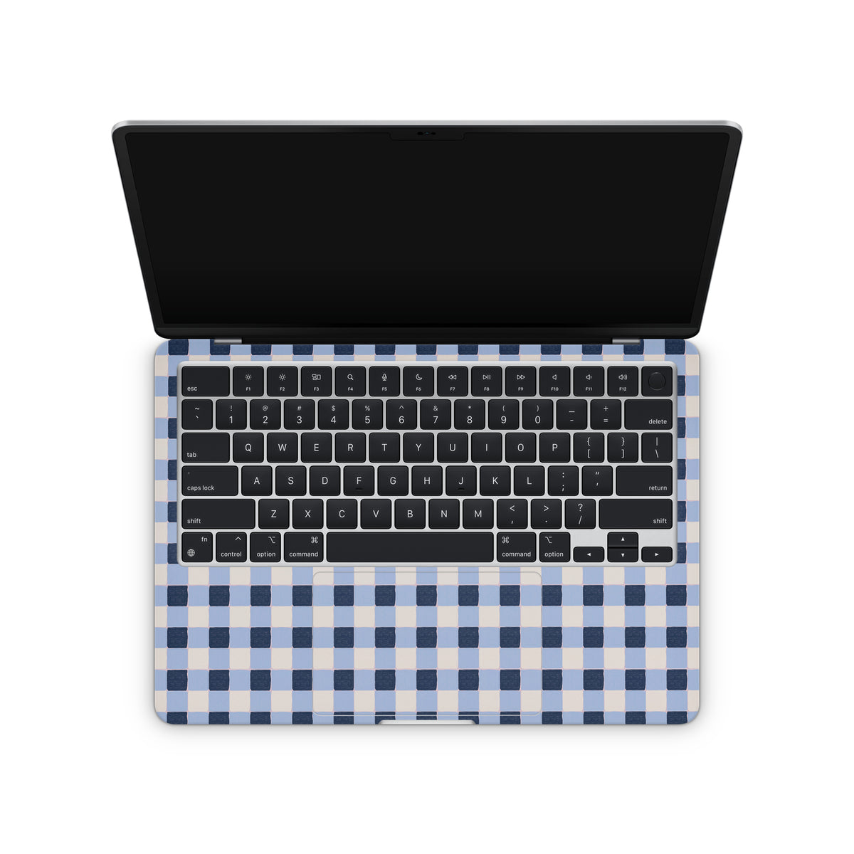 country quilt macbook skin - interior coverage