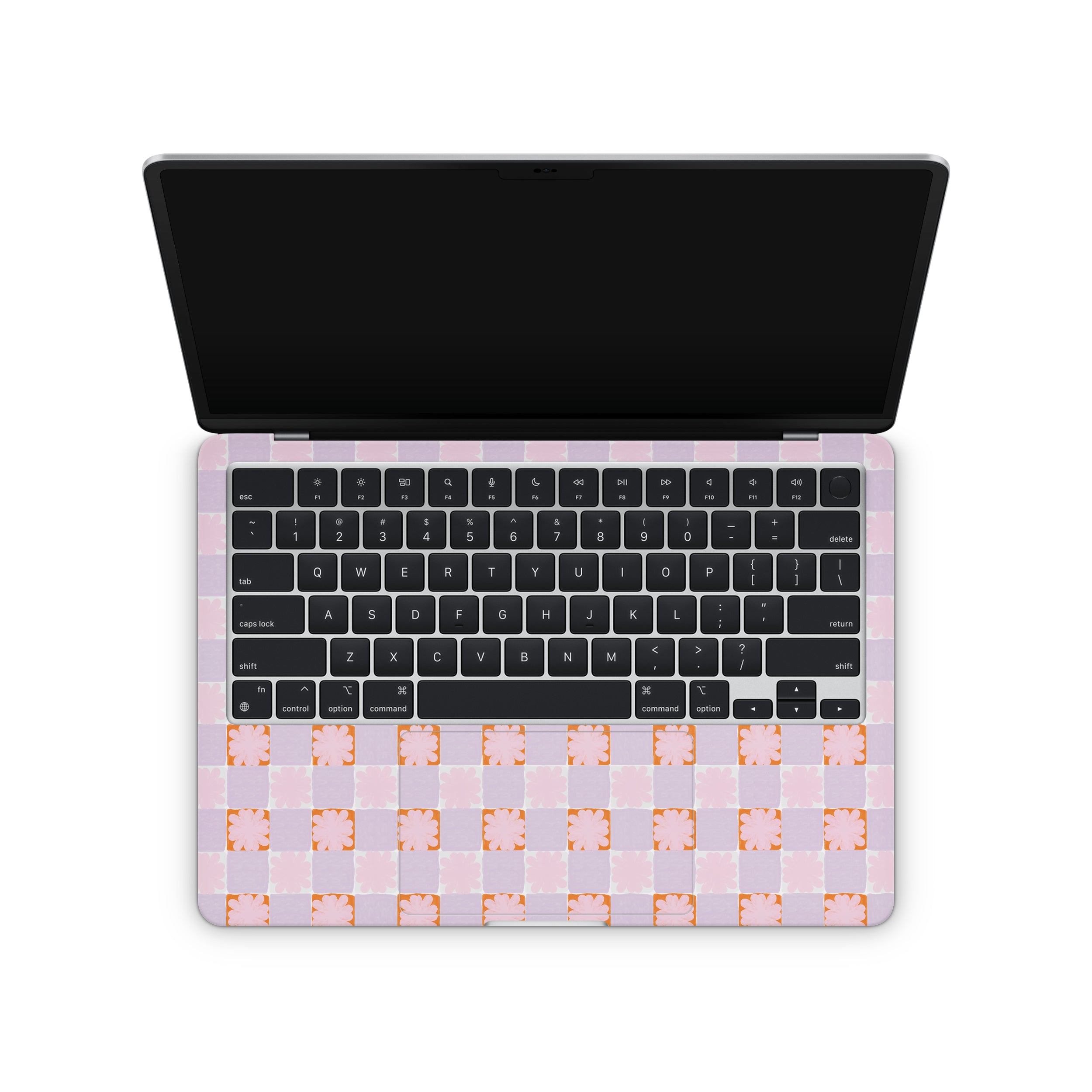 meadow quilt macbook skin - interior coverage