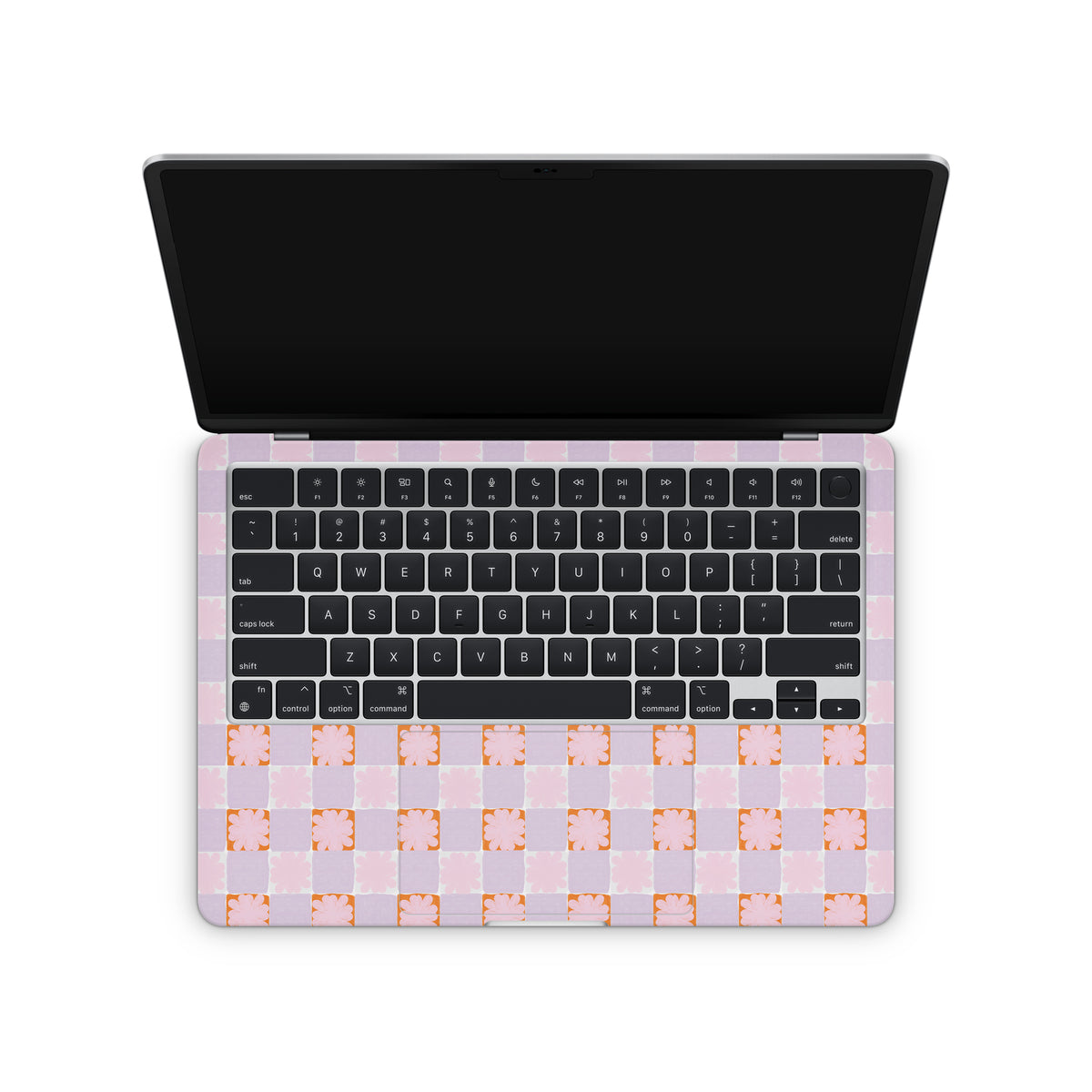 meadow quilt macbook skin - interior coverage